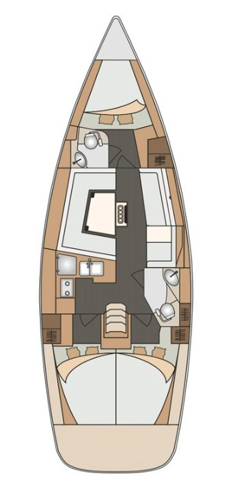 Elan Impression 40 mieten Trogir