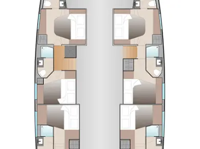 YachtCharter in Álimos - Fountaine Pajot Aura 51 auf SamBoat