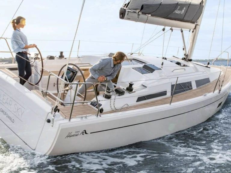 Boot mieten Ajaccio günstig Hanse 348