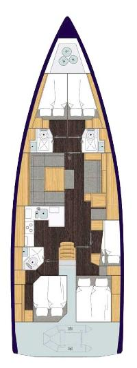 Vermietung Segelboot Bavaria mit Führerschein