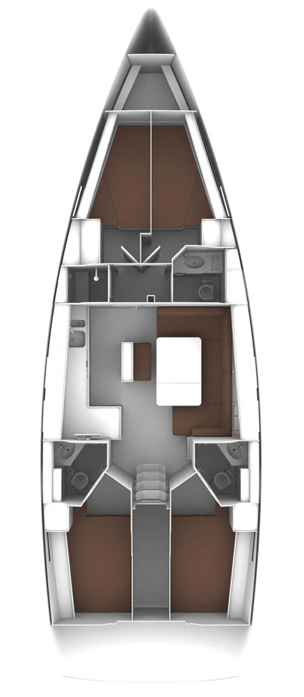 Vermietung Segelboot Bavaria mit Führerschein
