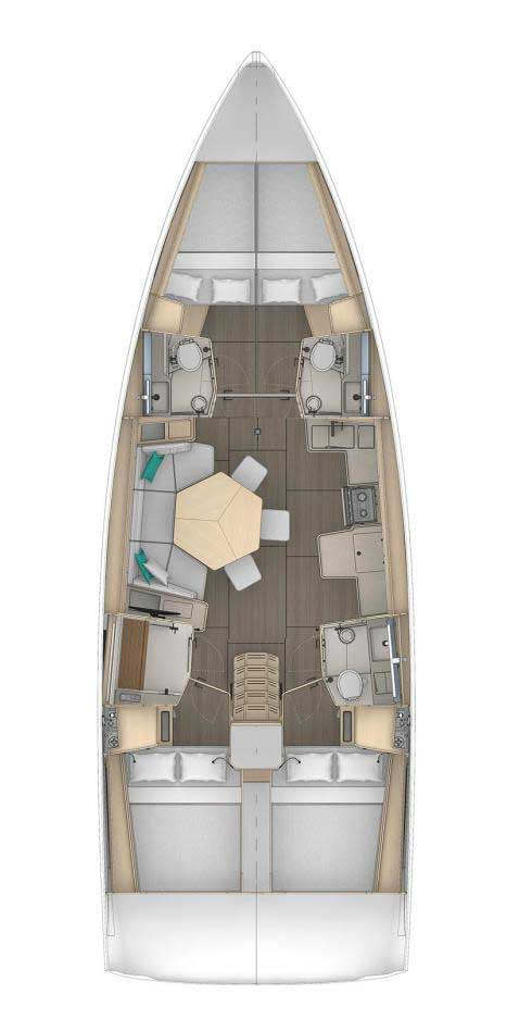 Bootsverleih Dufour Dufour 44 Pula Samboat