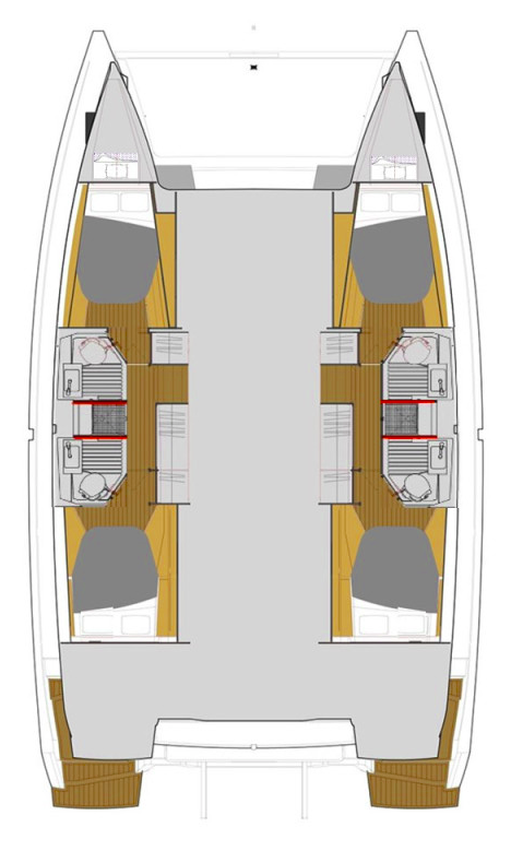 Bootsverleih Fountaine Pajot Astrea 42 Pula Samboat