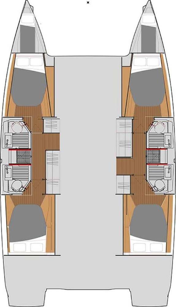 Vermietung Katamaran Fountaine Pajot mit Führerschein
