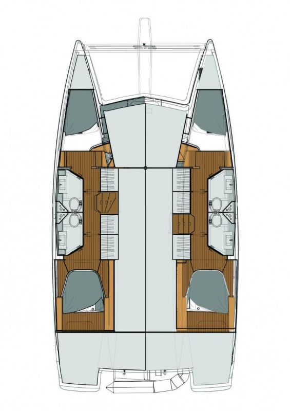 YachtCharter in Murter-Kornati - Fountaine Pajot Lucia 40 auf SamBoat