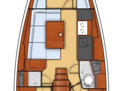 Bénéteau Oceanis 38 mieten Šibenik