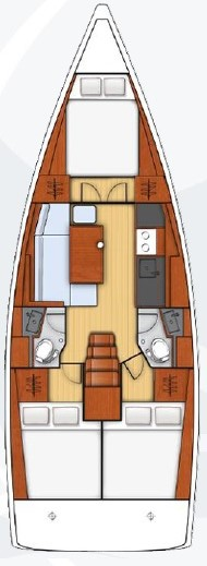 Segelboot mieten in Golfo Aranci - Bénéteau Oceanis 38.1