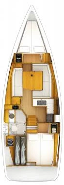 Vermietung Segelboot Jeanneau mit Führerschein