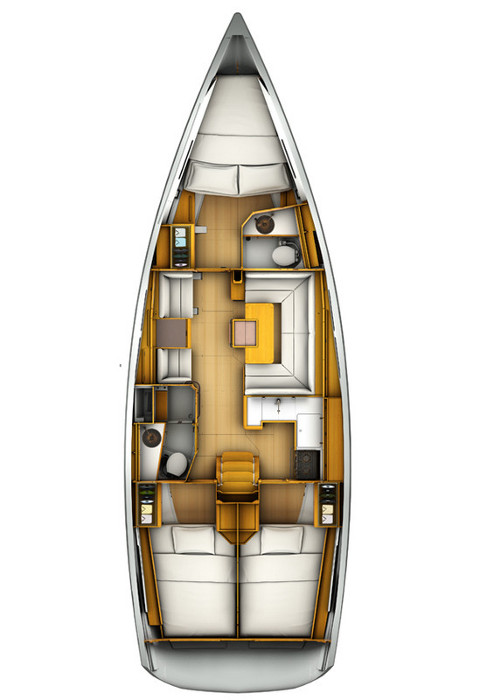 Boot mieten Gouviá günstig Sun Odyssey 409
