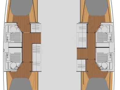 Vermietung Katamaran Fountaine Pajot mit Führerschein