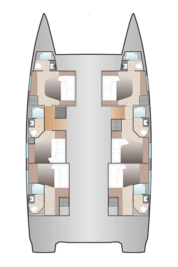YachtCharter in Road Town - Fountaine Pajot Aura 51 auf SamBoat