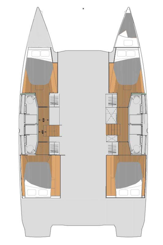 Vermietung Katamaran Fountaine Pajot mit Führerschein