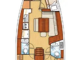 Bénéteau Oceanis 43 mieten Eleusis
