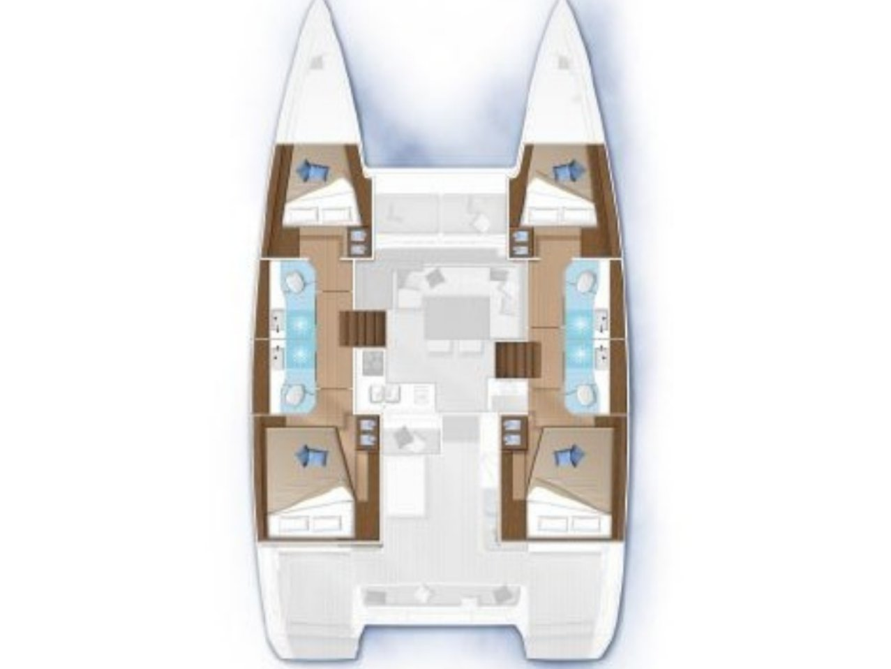 YachtCharter in Kaštela - Lagoon Lagoon 40 auf SamBoat