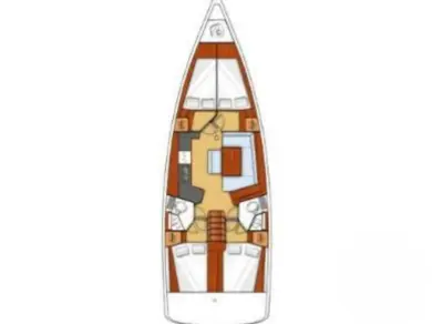 Boot mieten Kaštela günstig Oceanis 45
