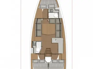 YachtCharter in Biograd na Moru - Dufour Dufour 390 GL auf SamBoat