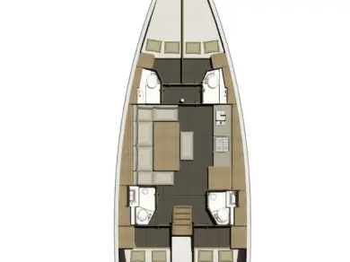 Boot mieten Biograd na Moru günstig Dufour 460 Grand Large