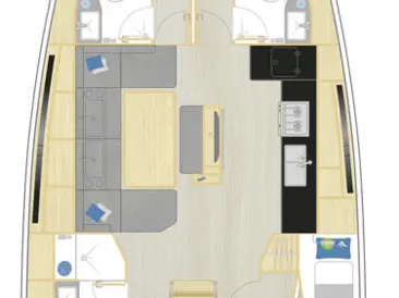 Bootsverleih Hanse Hanse 460 Biograd na Moru Samboat