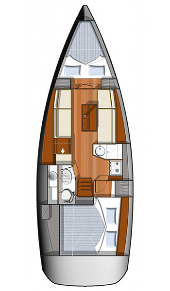Segelboot mit oder ohne Skipper Jeanneau mieten in Izola