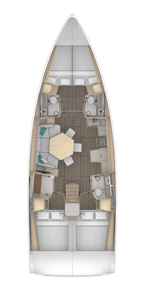 Segelboot mieten in Préveza - Dufour Dufour 44