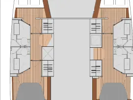 Vermietung Katamaran Fountaine Pajot mit Führerschein