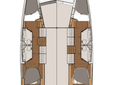 YachtCharter in Rhodos - Fountaine Pajot Lucia 40 auf SamBoat