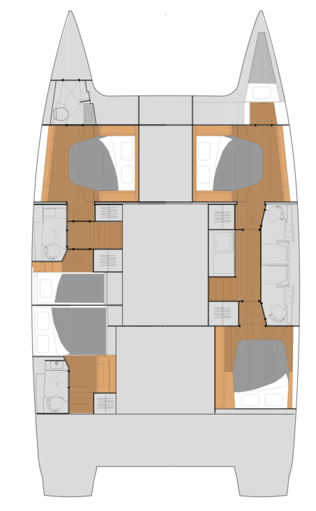 Katamaran mieten in Skradin - Fountaine Pajot Tanna 47