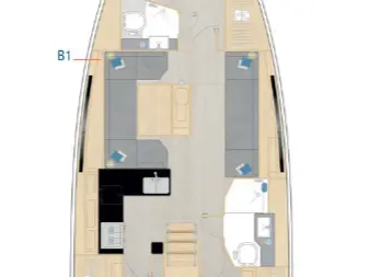 Boot mieten Lefkáda günstig Hanse 410