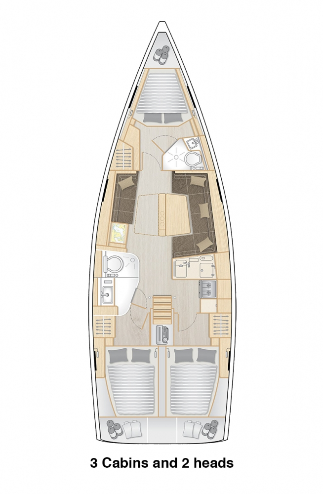 Segelboot mit oder ohne Skipper Hanse mieten in Lavrion