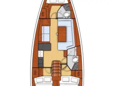 Segelboot mieten in Álimos - Bénéteau Oceanis 41.1