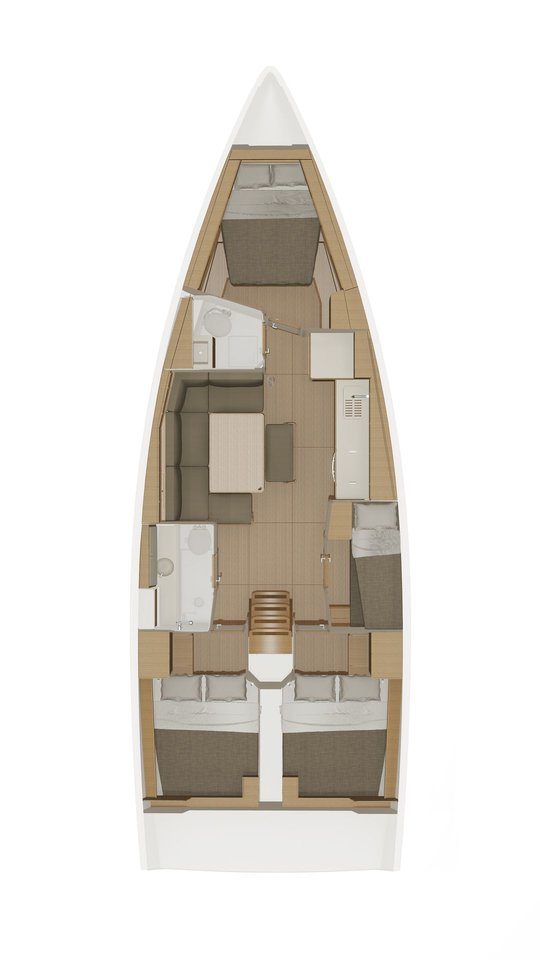 Boot mieten Pula günstig Dufour 430 Grand Large