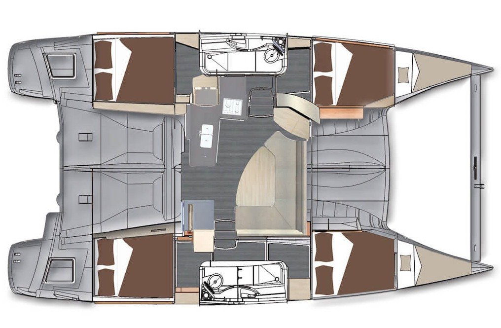 Ein Fountaine Pajot Lipari 41 mieten in Punat
