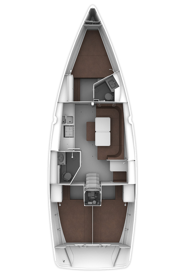 Ein Bavaria Cruiser 41 mieten in Murter-Kornati