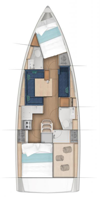 Segelboot mieten in Göcek - Jeanneau Sun Odyssey 380