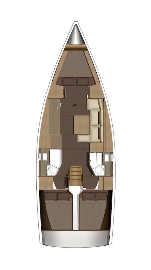 Boot mieten Seget Donji günstig Dufour 382 Grand Large