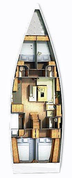 Ein Hanse Hanse 505 mieten in Seget Donji