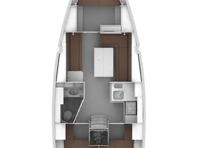 Vermietung Segelboot Bavaria mit Führerschein