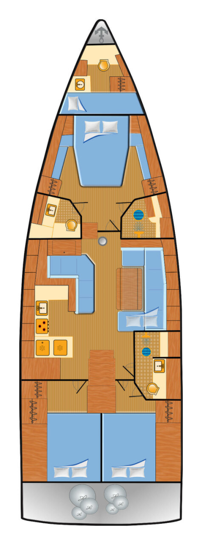 Bénéteau Oceanis 51.1 mieten Rogoznica
