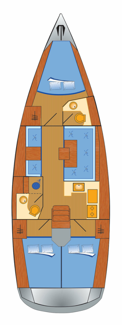 Boot mieten Rogoznica günstig Sun Odyssey 419