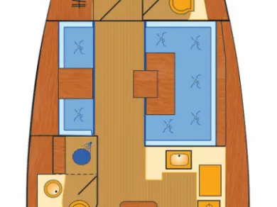 Boot mieten Rogoznica günstig Sun Odyssey 419