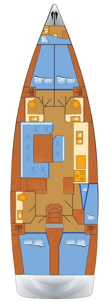 Segelboot mieten in Rogoznica - Jeanneau Sun Odyssey 519
