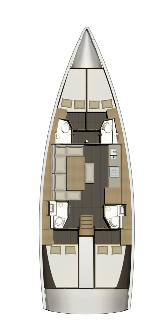 Dufour Dufour 460 Grand Large mieten Gouviá