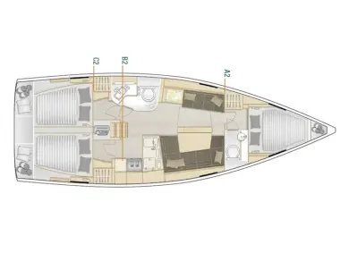 Segelboot mit oder ohne Skipper Hanse mieten in Lefkáda