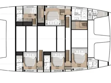 Ein Sunreef Sunreef 60 mieten in Lefkáda