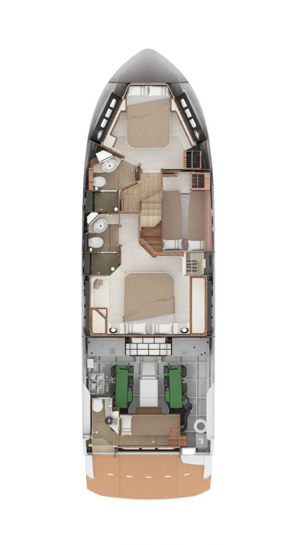 Boot mieten Podstrana günstig Absolute 50 Fly