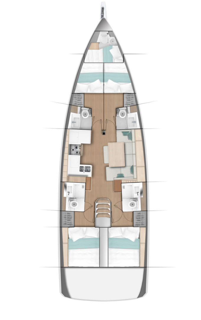 Ein Jeanneau Sun Odyssey 490 mieten in Primošten