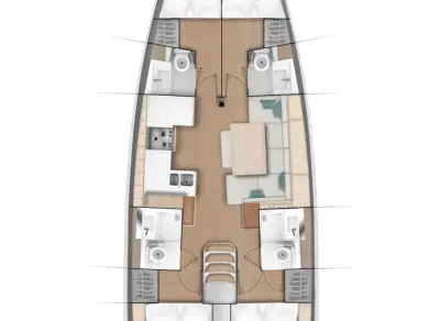 Ein Jeanneau Sun Odyssey 490 mieten in Primošten