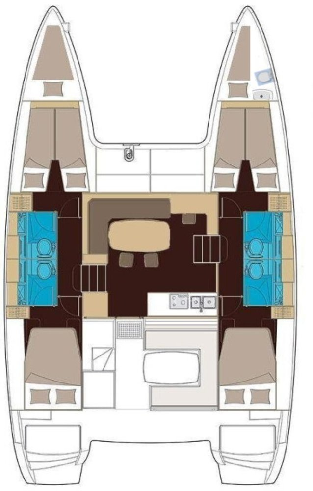 Katamaran mieten in Álimos - Lagoon Lagoon 400