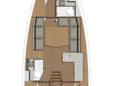 Segelboot mieten in Trogir - Dufour Dufour 390 GL