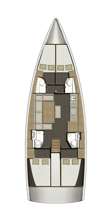 Segelboot mieten in Trogir - Dufour Dufour 460 Grand Large